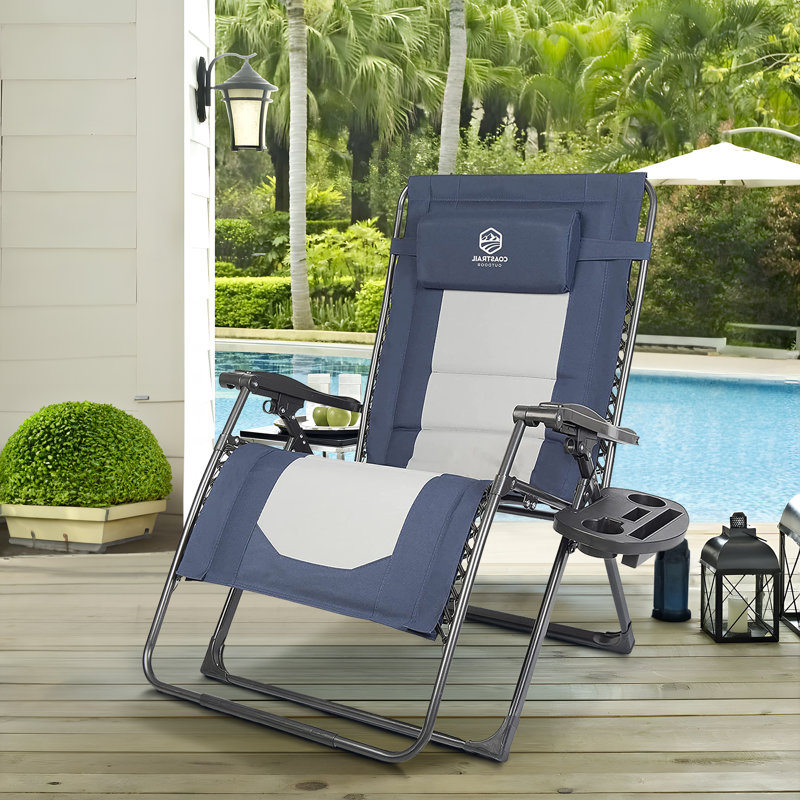 Coastrail Outdoor Folding Zero Gravity Chair Camping Chair Recliner
